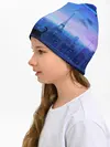 Детская шапка / Кошка арт окно