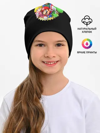 Детская шапка / Марио