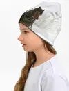 Детская шапка / Лошади и снег