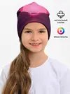 Детская шапка / Фиолетовый закат