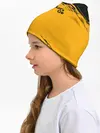 Детская шапка / Pikachu black&yellow