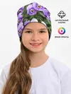 Детская шапка / Анютины глазки
