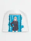 Детская шапка / Zero Two blue back