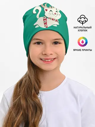 Детская шапка / Meow-rry Catmas