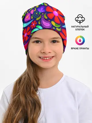 Детская шапка / Flower$$$