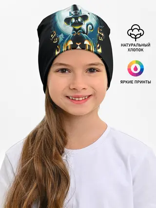 Детская шапка / Хэллоуин Кот