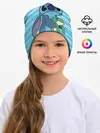 Детская шапка / Стич с лягушкой
