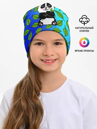 Детская шапка / Панда