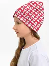 Детская шапка / Мишки в шарфиках
