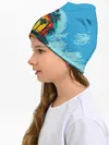 Детская шапка / Море. Пальмы. Песок