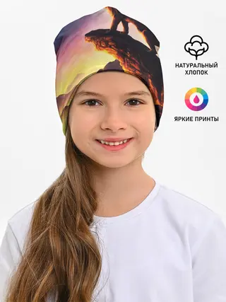 Детская шапка / Лев