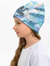 Детская шапка / Снежный котенок