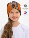 Детская шапка / Karasuno оранжевая полоса