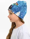 Детская шапка / Новогодний Манкрафт на коне