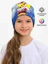 Детская шапка / НОВОГОДНИЙ ПИКАЧУ