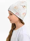 Детская шапка / Рогатая кошка с мышами