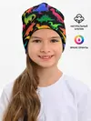Детская шапка / Яркие динозавры