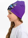 Детская шапка / Кот очки наушники модный