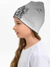Детская шапка / маска сова смерть череп