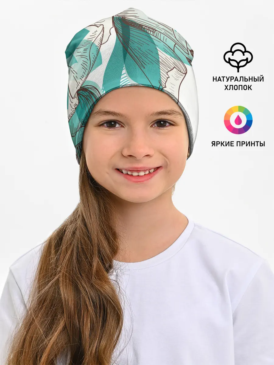 Детская шапка / Цветок