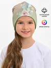Детская шапка / суккулент градиент
