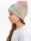 Детская шапка / суккулент градиент