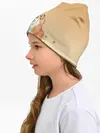 Детская шапка / акварельная лиса задумчивости