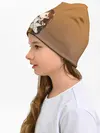Детская шапка / анимешная девочка очки офис