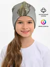 Детская шапка / полосатый уличный кот