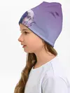 Детская шапка / кот звездное небо спит