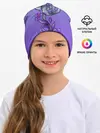 Детская шапка / Рыбы и цветы