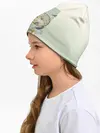 Детская шапка / девушка кимоно зима Япония кот