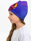 Детская шапка / полигональный космонавт