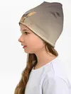 Детская шапка / заяц в цветочках