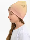 Детская шапка / девочка и кролик