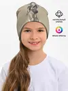 Детская шапка / Девушка ящерица
