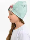 Детская шапка / Медвежонок с подарком