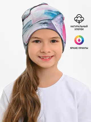 Детская шапка / Цветные мелки