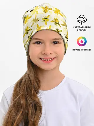 Детская шапка / Разные Пчелы