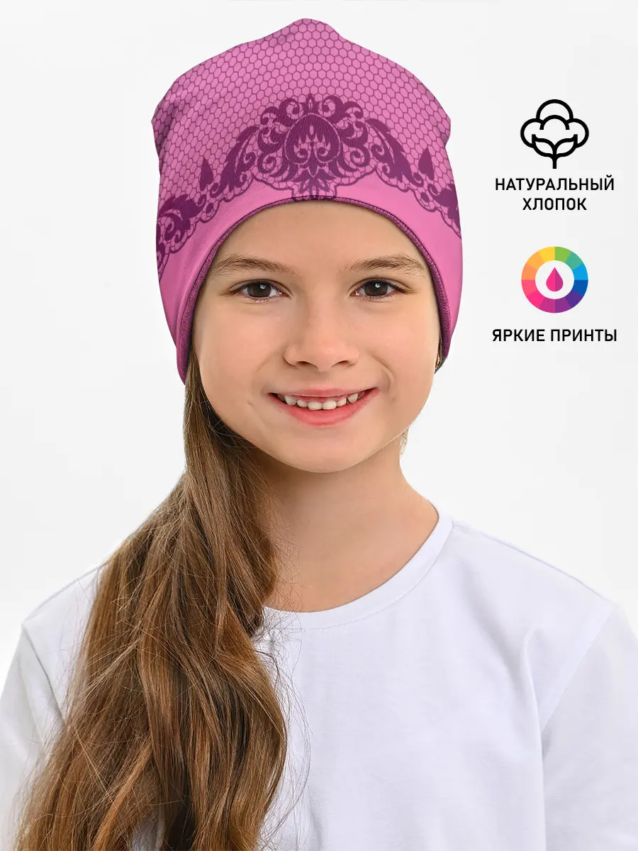 Детская шапка / Кружева