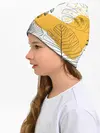 Детская шапка / Цветы
