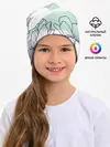 Детская шапка / Цветы