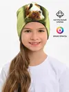 Детская шапка / Лиса на траве