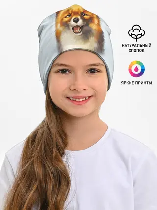 Детская шапка / Рыжая лиса