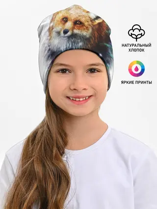 Детская шапка / Лиса