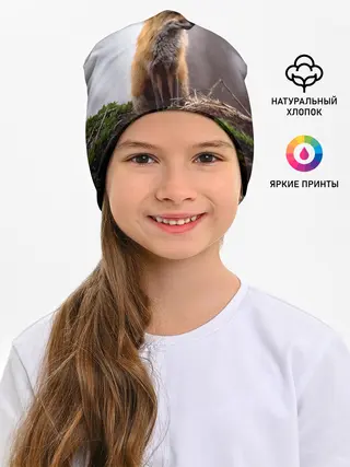 Детская шапка / Лиса