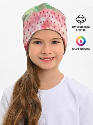 Детская шапка / Бархатный арбуз