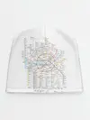 Детская шапка / Схема метро, МЦК, МЦД 2021