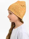 Детская шапка / оранжевая еда