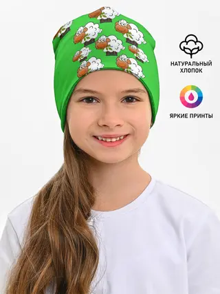 Детская шапка / Овцы